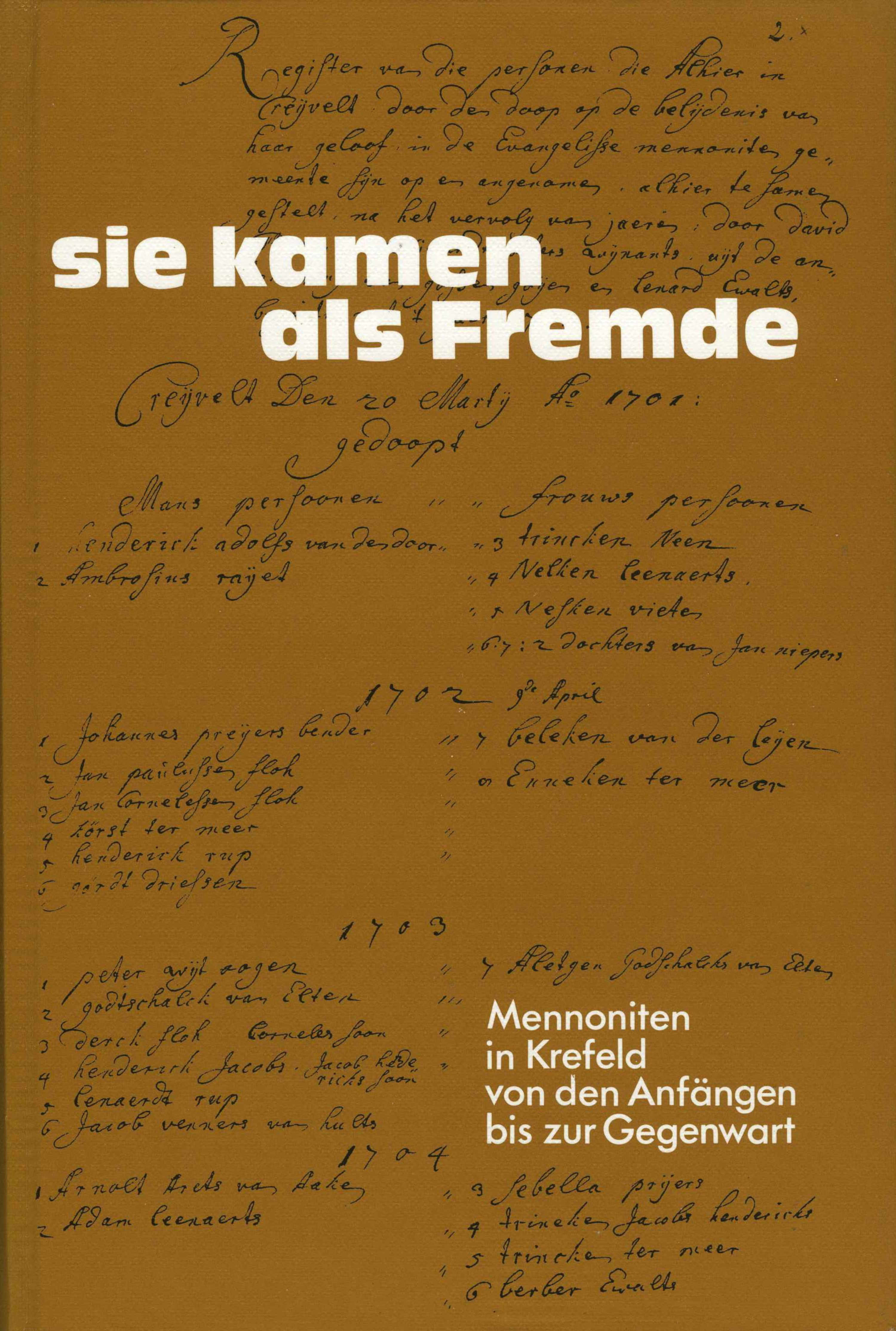 Cover: Krefelder Studien 8