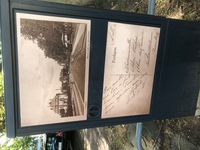 Schaltkasten_Abbildung historische Postkarte am Bismarckplatz