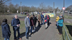 Rund 150 Krefelderinnen und Krefelder beteiligten sich. Bild: Stadt Krefeld, Presse und Kommunikation