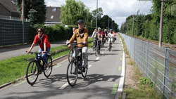 Impressionen der Street-Art Radtour am Raderlebnistag 2024. Bild: Stadt Krefeld, Presse und Kommunikation