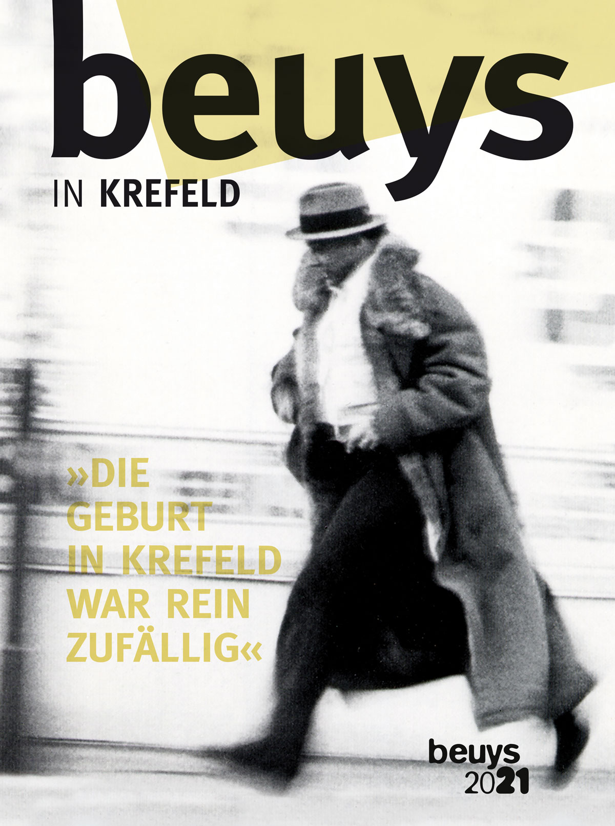 Cover des Magazins "Beuys in Krefeld", das aktuell zum Beuys-Jahr erscheint.  Foto: Klaus Staeck, VG Bild-Kunst Bonn