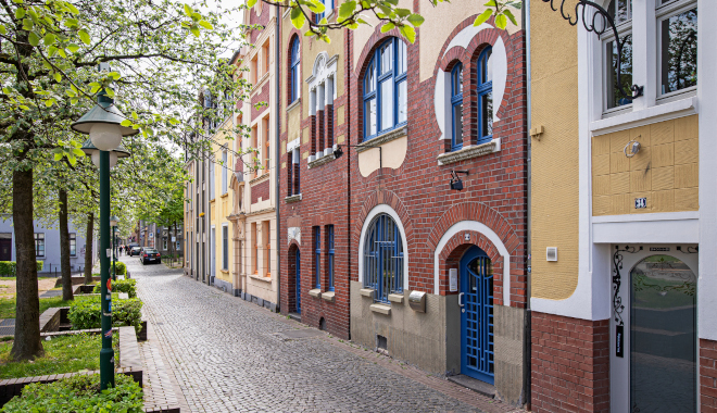 Viele Krefelder kaufen Bestandsimmobilien. Nur noch wenige Neubauprojekte gibt es in der Seidenstadt.Bild: Stadt Krefeld, Presse und Kommunikation