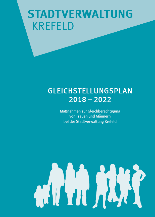 Deckblatt Gleichstellungsplan 2018-2022