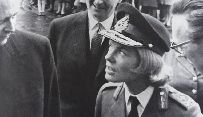 Die Herzogin von Kent besucht 1968 das Krefelder Rathaus. Foto: Stadt Krefeld, Presse und Kommunikation