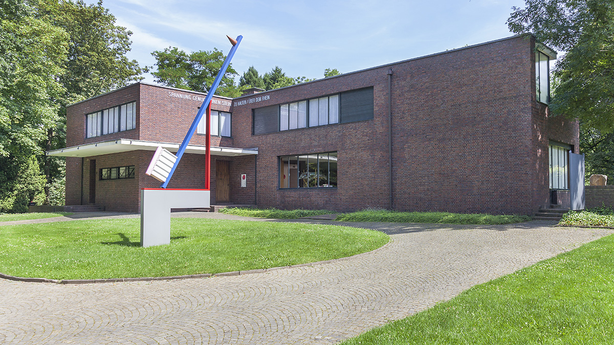 Eingang zum Kaiser-Wilhelm-Museum. Foto: Stadt Krefeld, Presse und Kommunikation