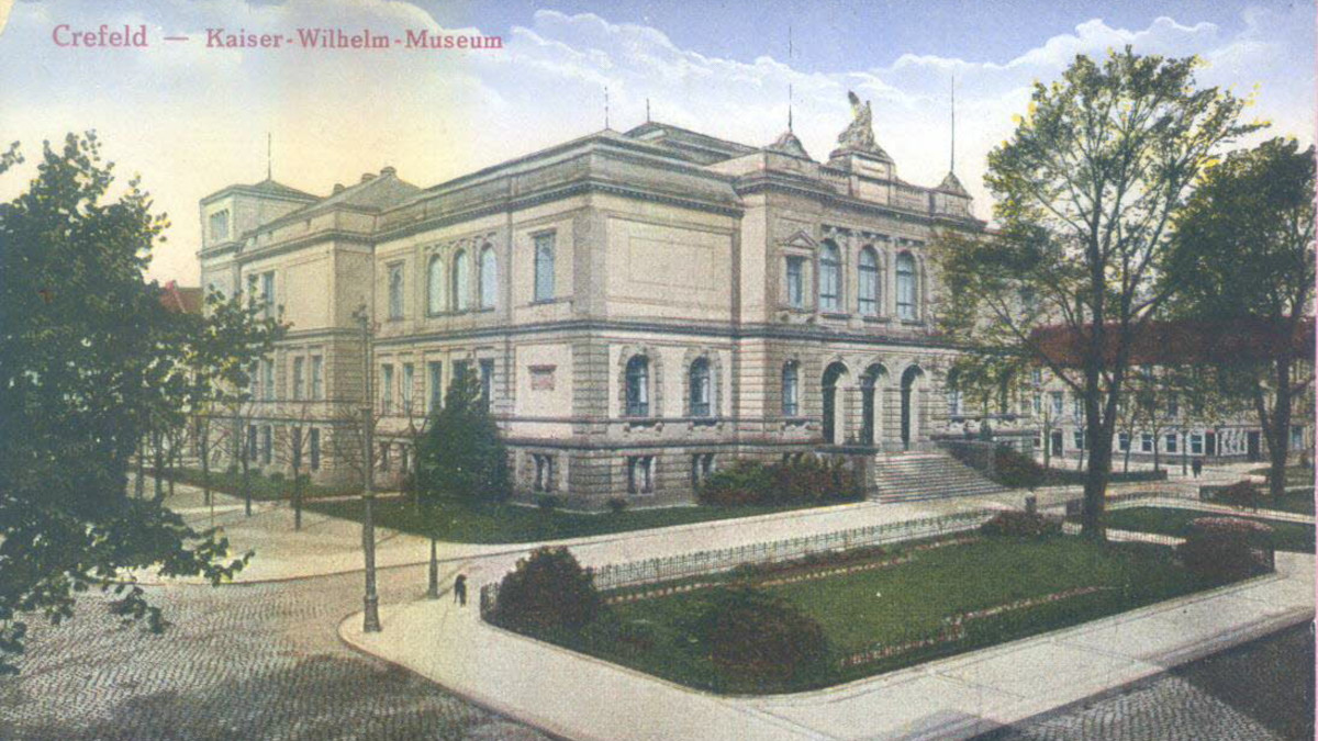 Das Kaiser-Wilhelm-Museum nach 1912.Bild: Stadtarchiv