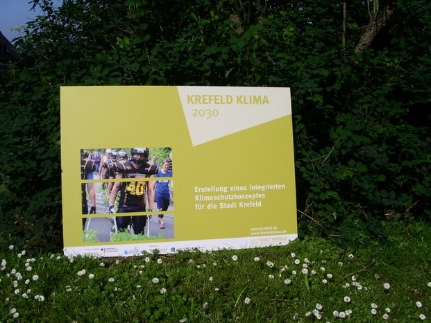 Foto Plakat KrefeldKlima 2030