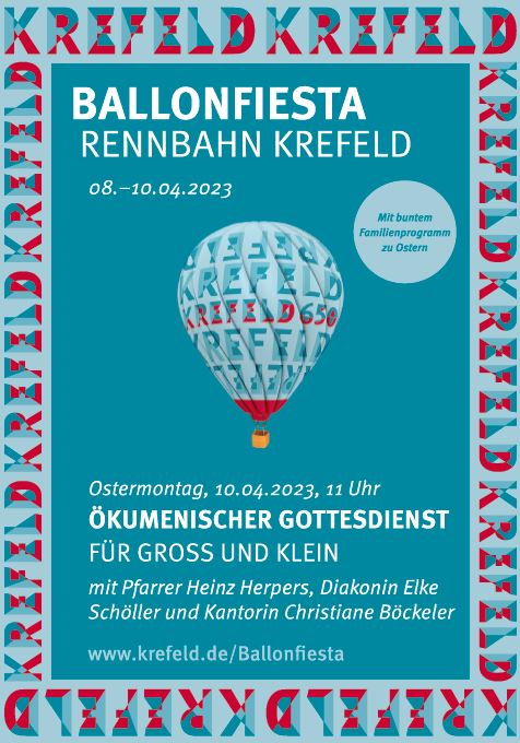 Flyer Ostergottesdienst Ballonfiesta