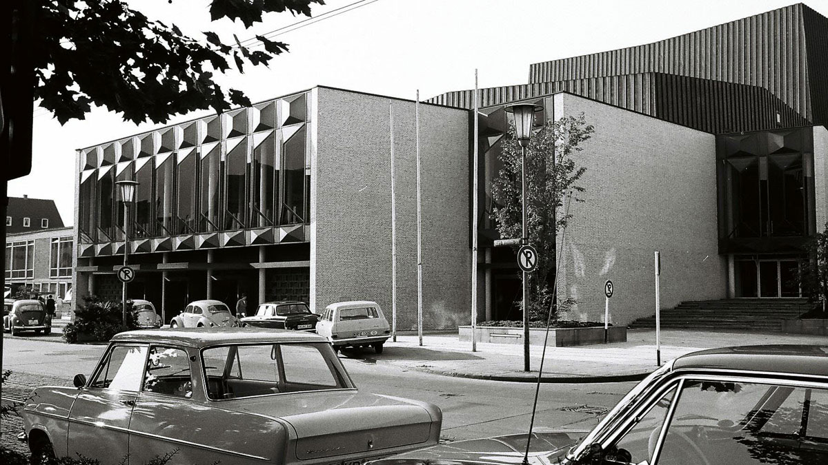 Ansicht Stadttheater 1965 nach dem Umbau. Foto: Stadtarchiv