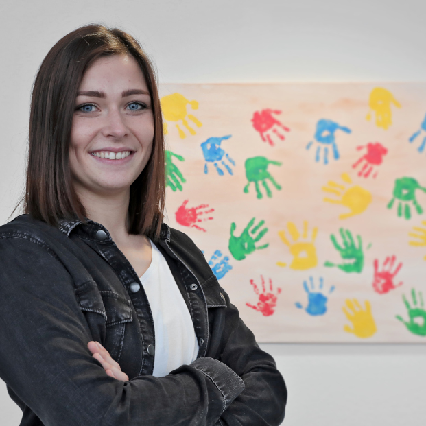 Jessica Litke (24), duale Studentin Soziale Arbeit, Foto: Stadt Krefeld, Presse und Kommunikation