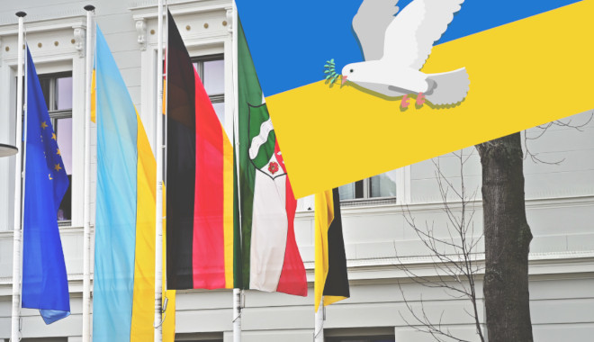 Symbolbild Ukraine KriegGrafik: Stadt Krefeld, Presse und Kommunikation