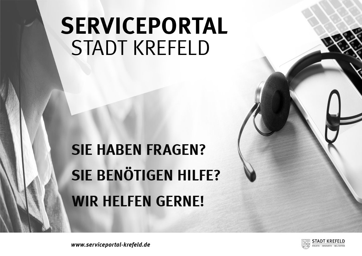 Poster Serviceportal